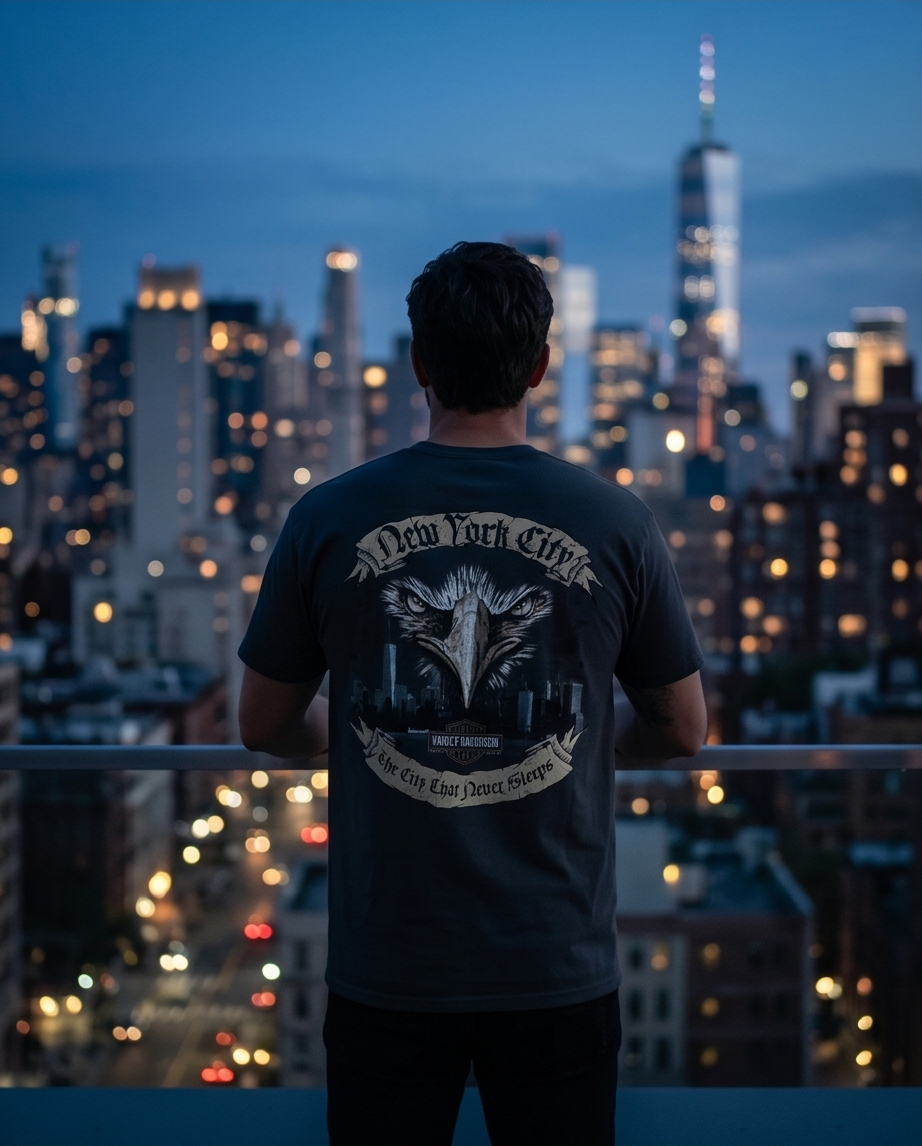 Harley Davidson Of NYC Affliction's Dealer T-shirt RkStratman