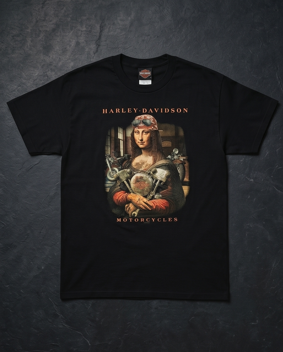 Harley Davidson Of NYC Men's Master Peace  Dealer Tee RkStratman