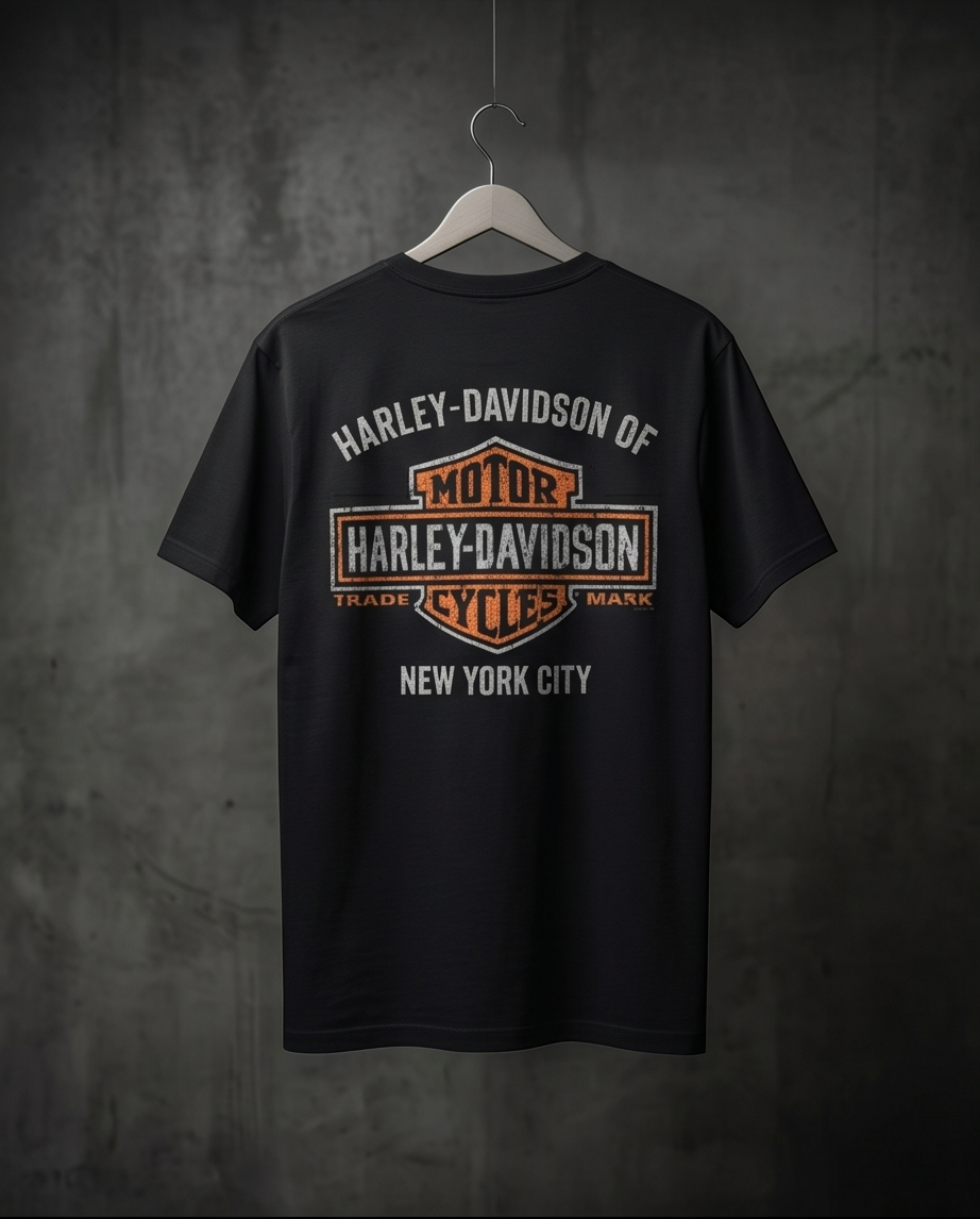 Harley Davidson Of NYC Men's Master Peace  Dealer Tee RkStratman