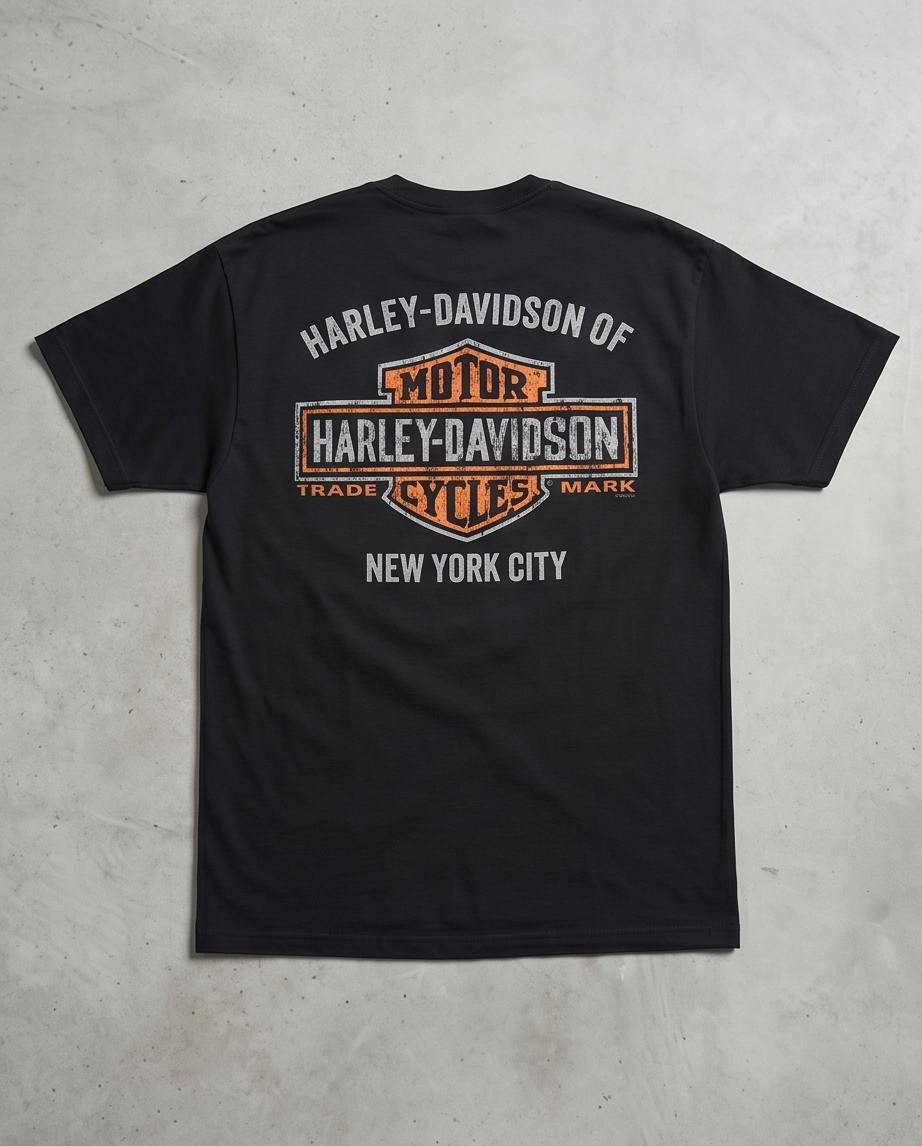 Harley Davidson Of NYC Men's Master Peace  Dealer Tee RkStratman
