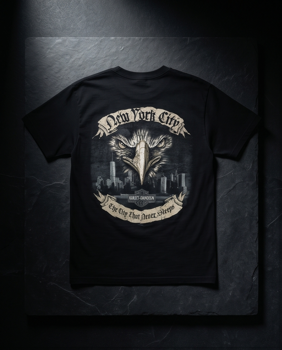 Harley Davidson Of NYC Affliction's Dealer T-shirt RkStratman