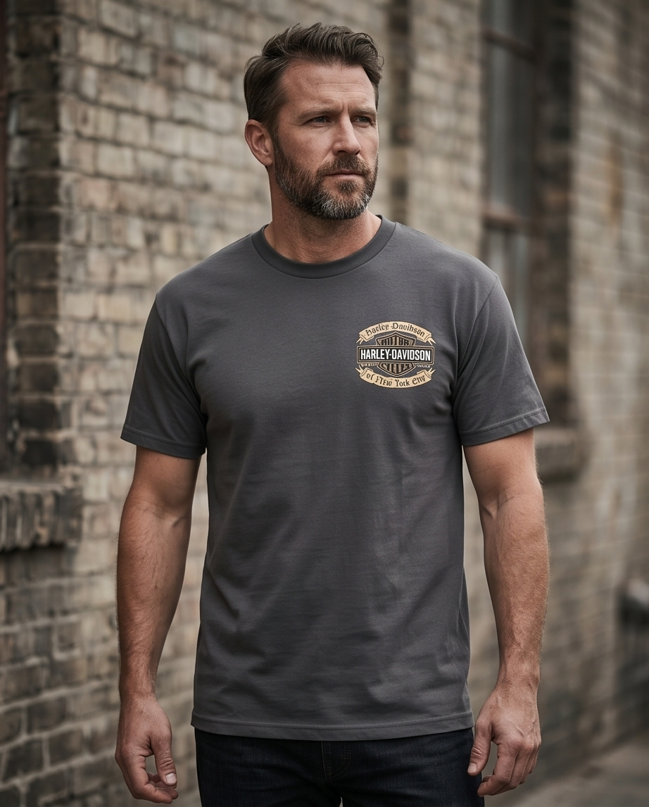Harley Davidson Of NYC Affliction's Dealer T-shirt RkStratman