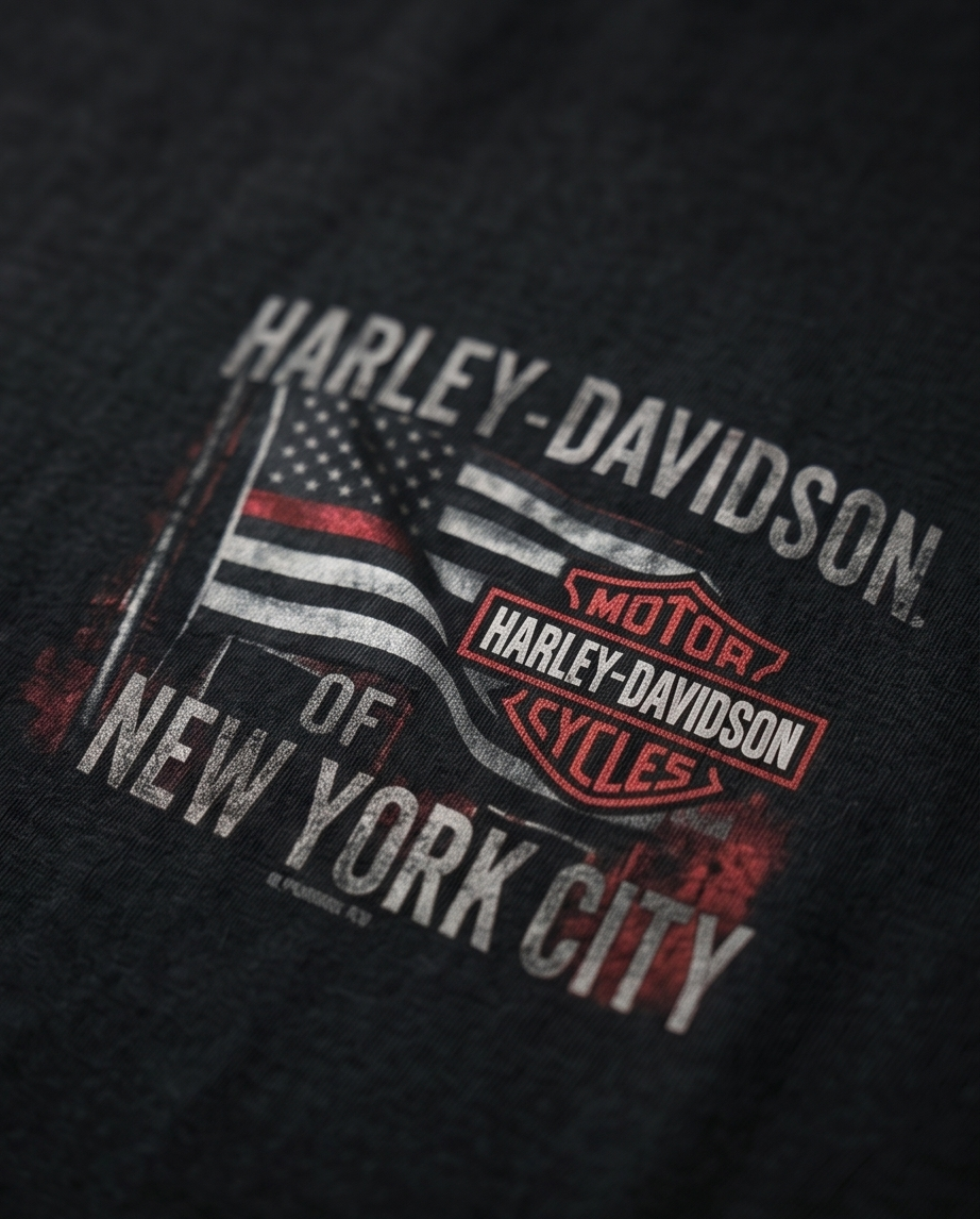 Harley Davidson Of NYC Men's Short Sleeve Dealer Brave T-shirt