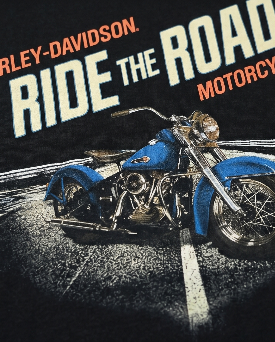 Harley Davidson of NYC Dealer Vintage Men's T-Shirt Bravado