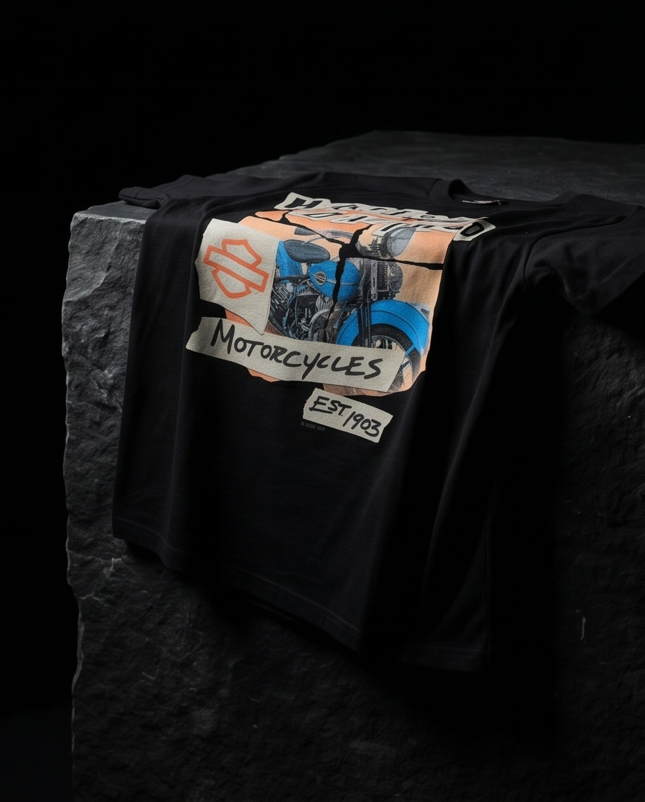 Harley Davidson of NYC Men's Dealer Retro 1903 T-Shirt Bravado