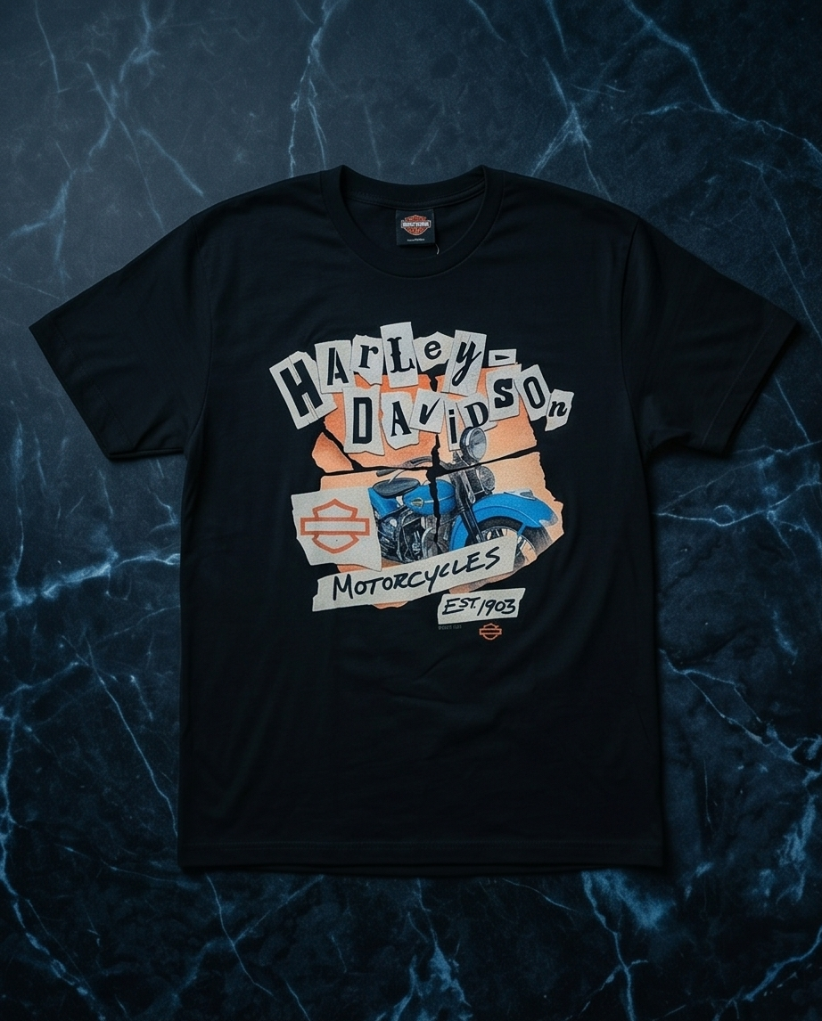 Harley Davidson of NYC Men's Dealer Retro 1903 T-Shirt Bravado