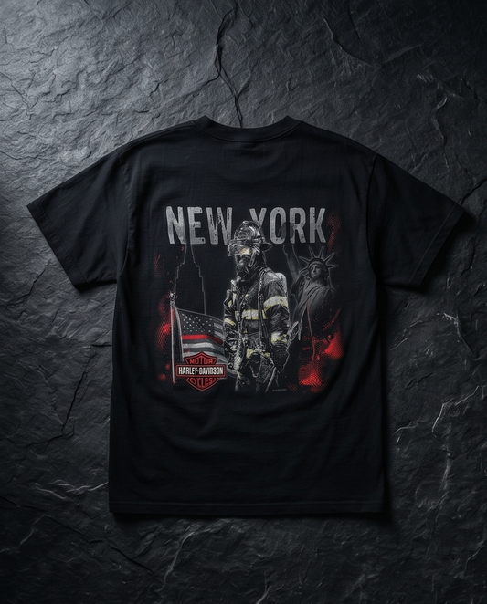 Harley Davidson Of NYC Men's Short Sleeve Dealer Brave T-shirt RkStratman