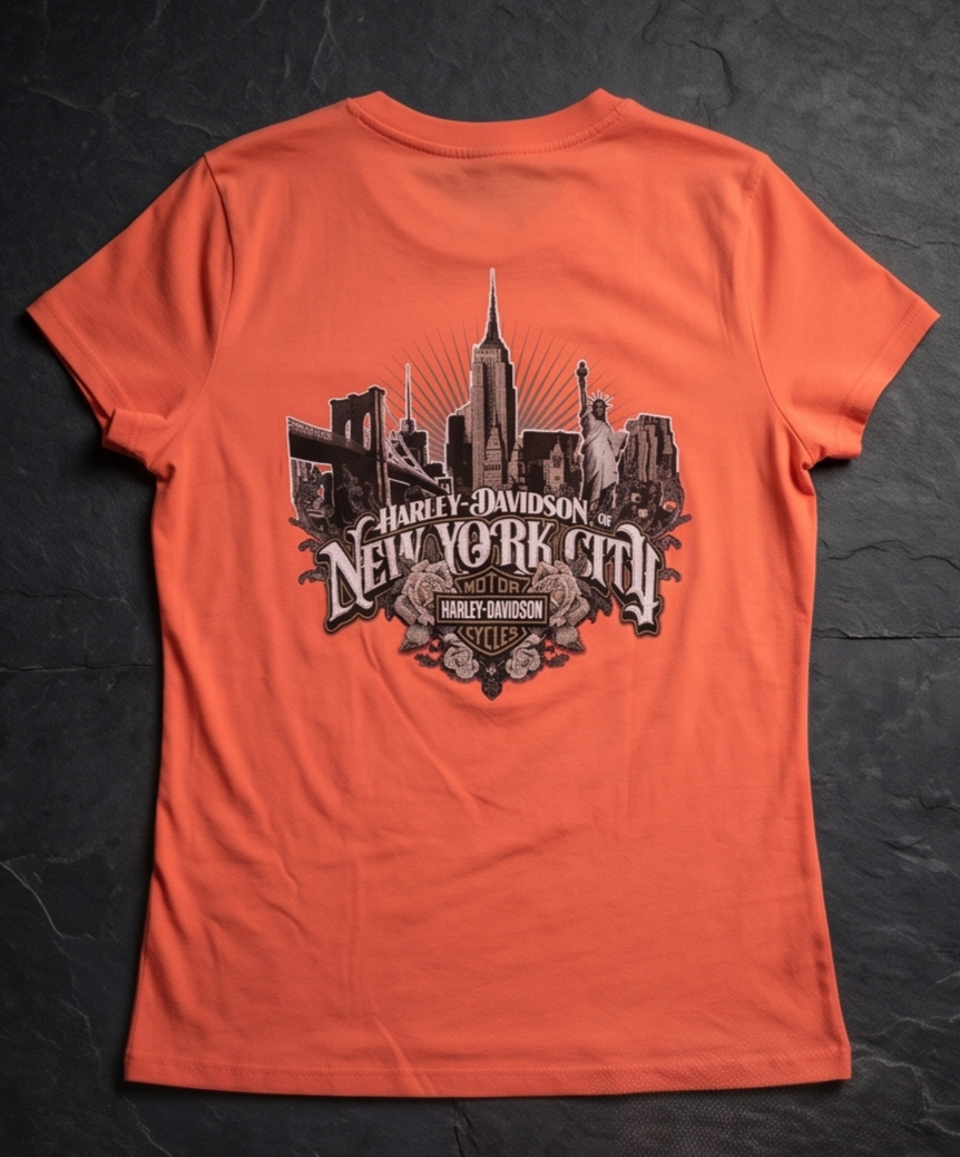 Harley Davidson Of Nyc Sharp Scoop Women's T-shirt RkStratman