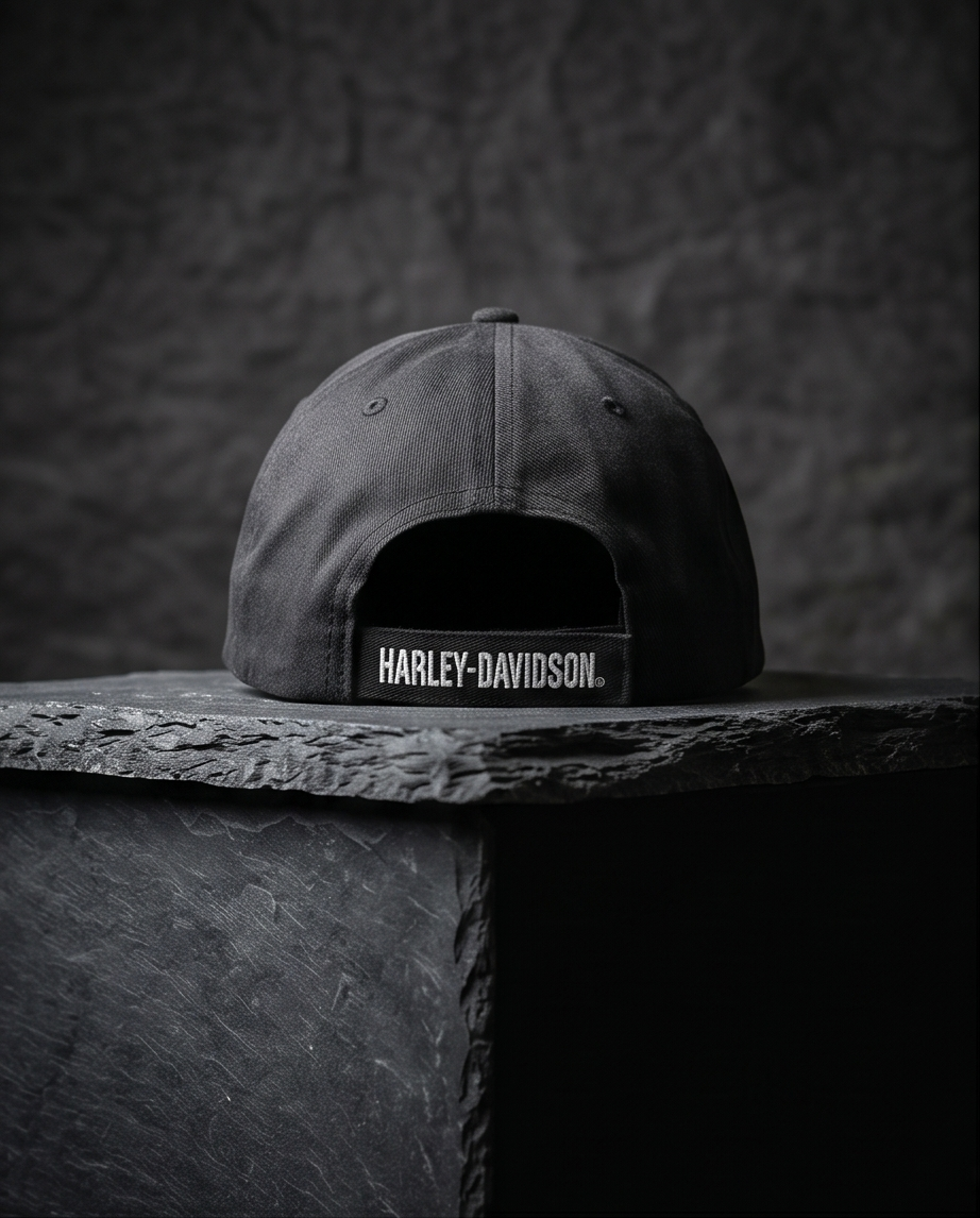 Harley Davidson Of NYC Dealer Bar & Shield Baseball Cap Black Bravado