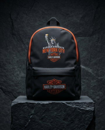 Harley Davidson NYC Backpack: Skyline Liberty BackPack