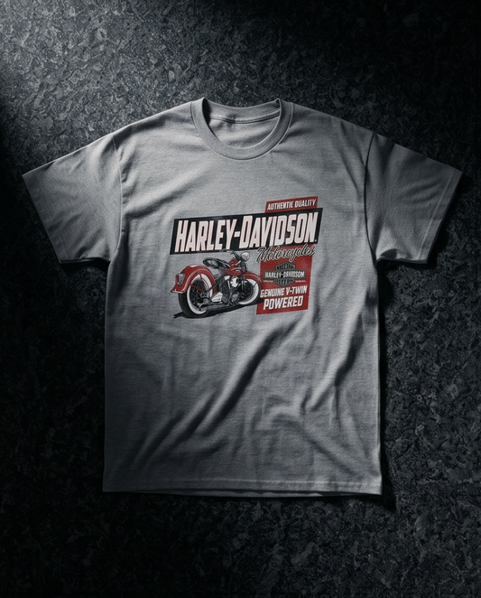 Harley Davidson of NYC Dealer Retro Men's T-shirt Bravado