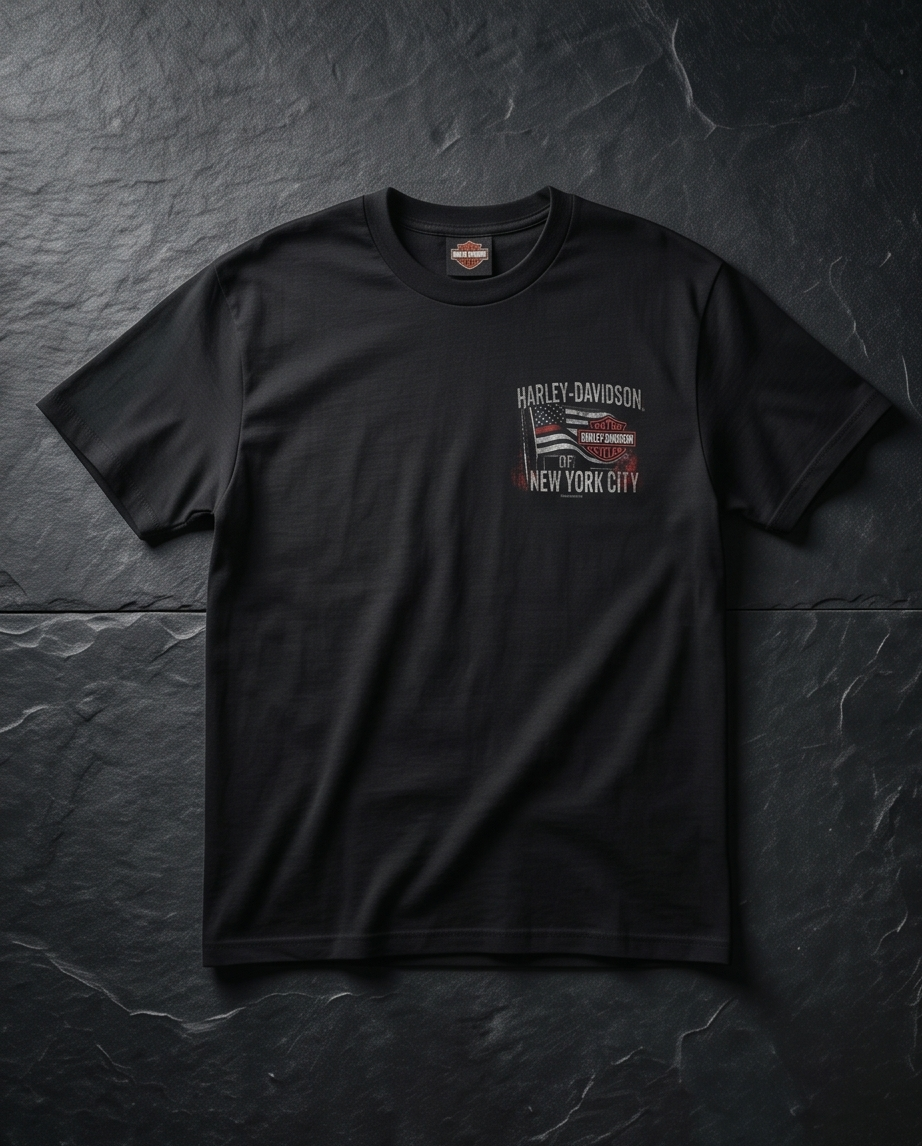 Harley Davidson Of NYC Men's Short Sleeve Dealer Brave T-shirt