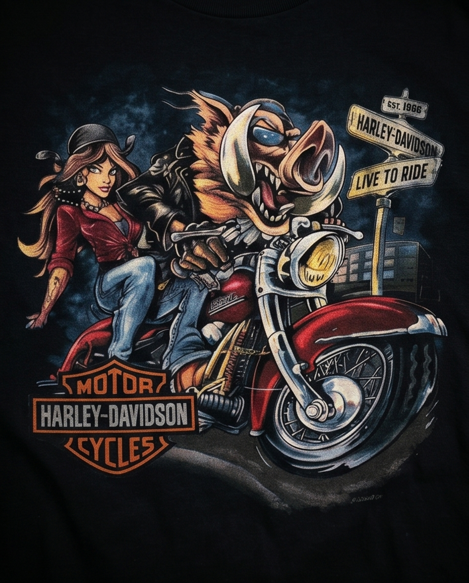 Harley Davidson of NYC Hog Ride Men's Dealer Short Sleeve Tee RkStratman