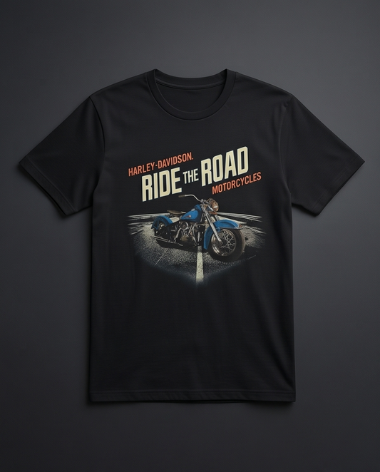 Harley Davidson of NYC Dealer Vintage Men's T-Shirt Bravado