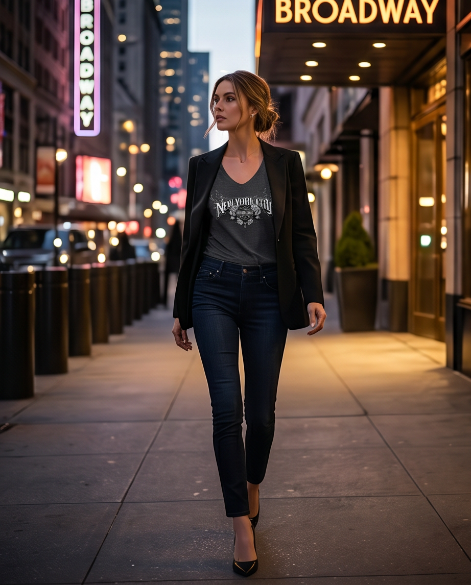 Harley Davidson Of Nyc Sharp Scoop Women's T-shirt RkStratman