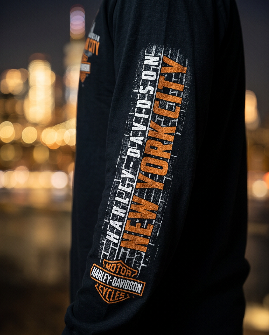 Harley Davidson Of NYC Men's Dealer Liberty T-shirt