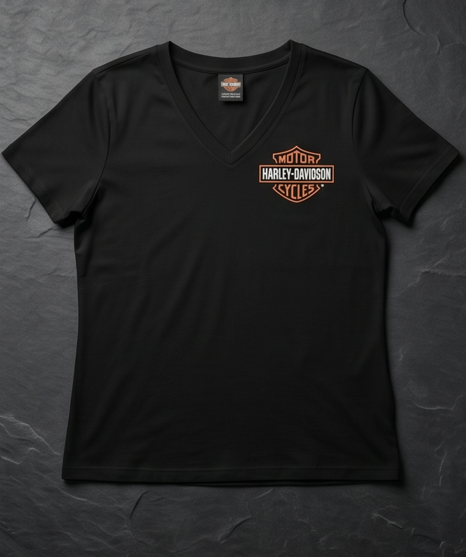 Harley Davidson Of Nyc Women's Reflections Skyline Tee RkStratman