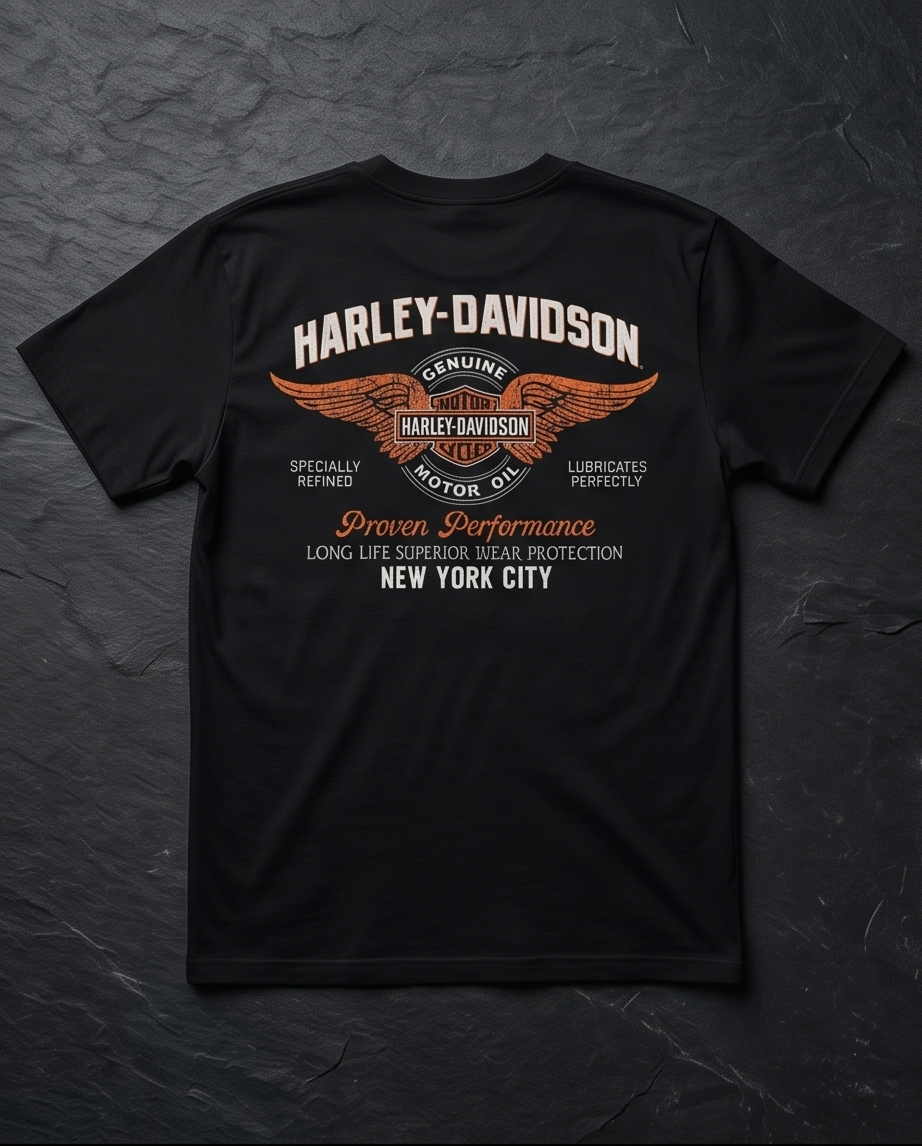 Harley-Davidson of NYC Pin-Up Wild Men's T-shirt RkStratman