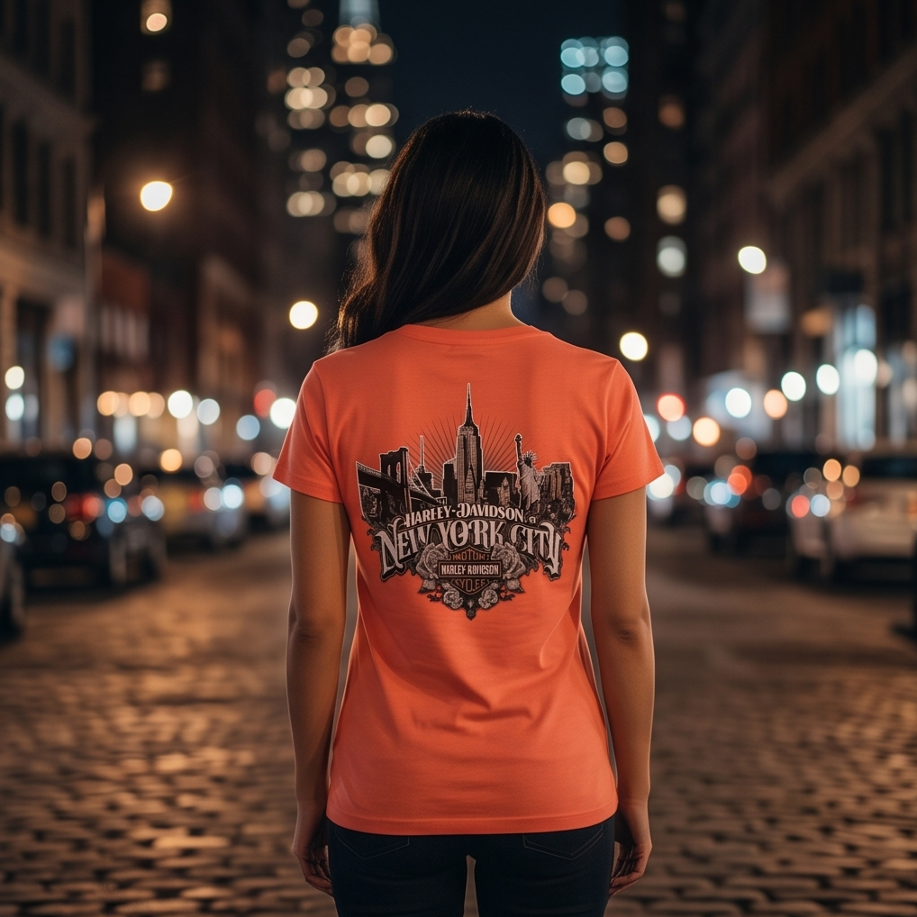 Harley Davidson Of Nyc Sharp Scoop Women's T-shirt RkStratman