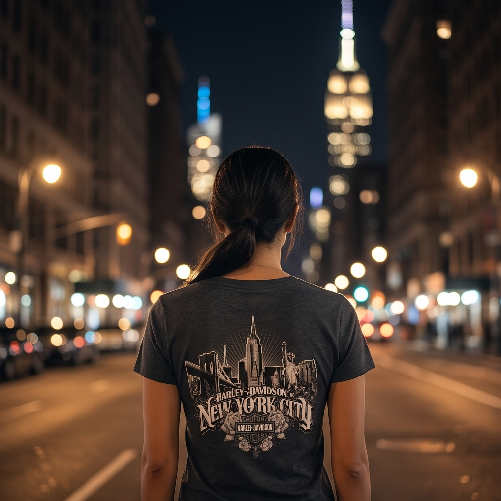 Harley Davidson Of Nyc Sharp Scoop Women's T-shirt RkStratman