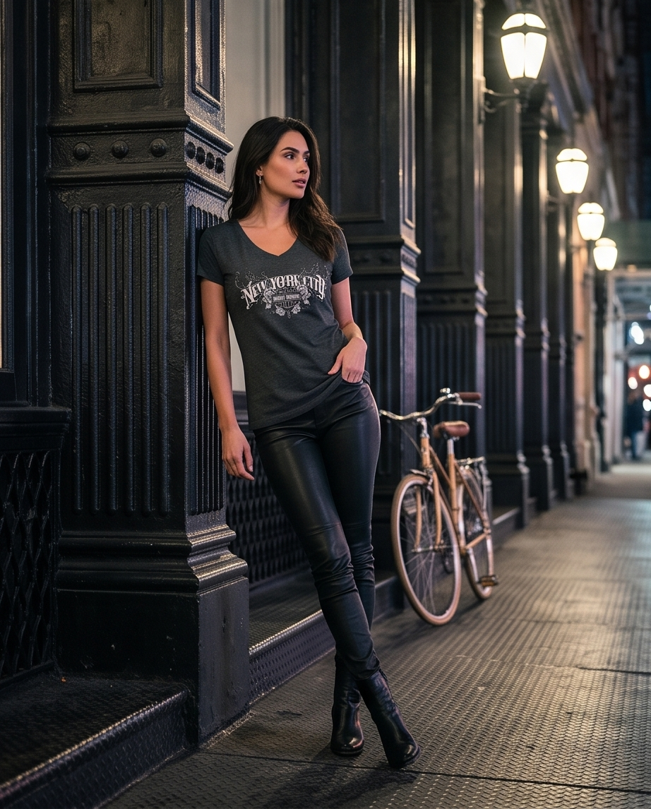 Harley Davidson Of Nyc Sharp Scoop Women's T-shirt RkStratman