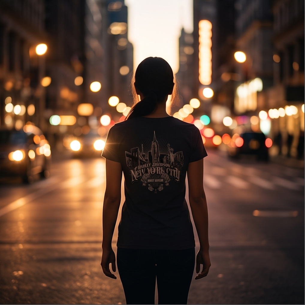 Harley Davidson Of Nyc Sharp Scoop Women's T-shirt RkStratman