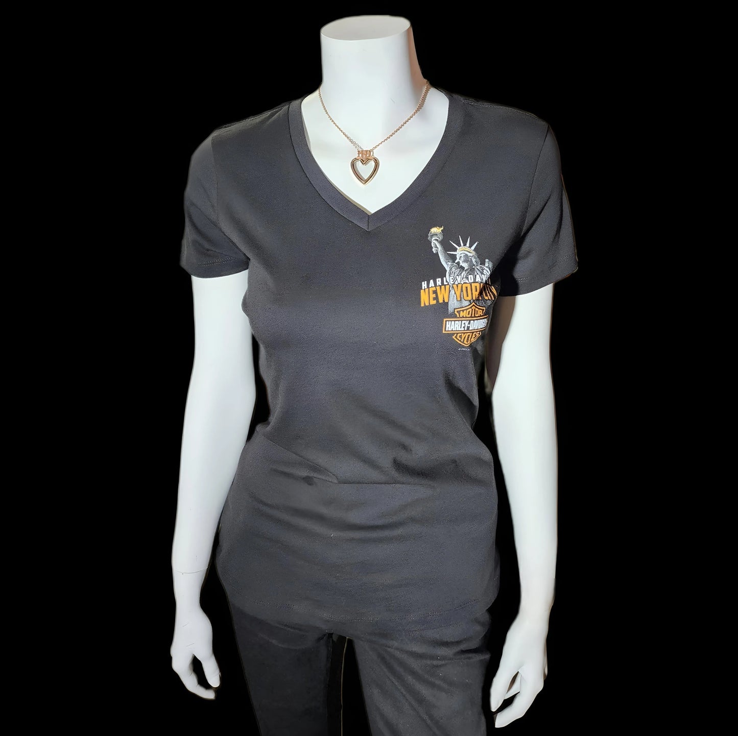 Harley Davidson Of Nyc Liberty Women's Skyline tee - Harley Davidson Of Nyc