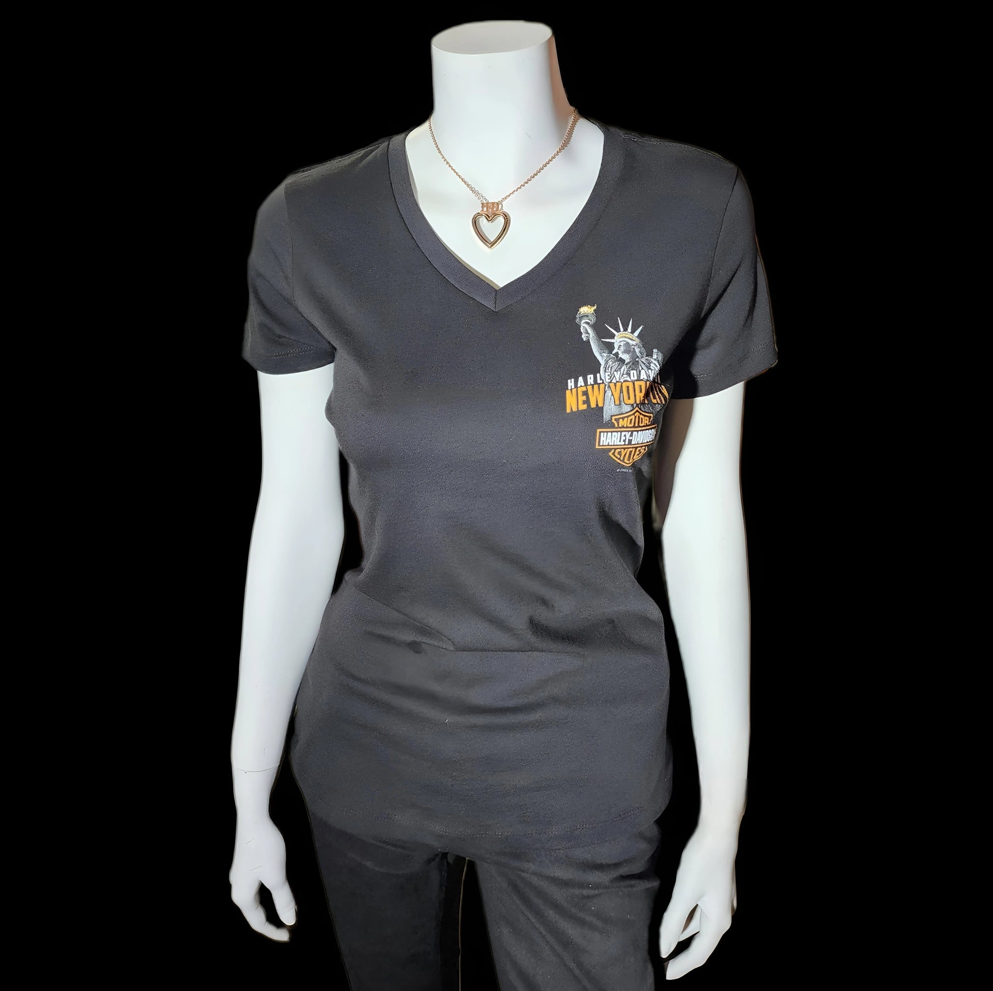 Harley Davidson Of Nyc Liberty Women's Skyline tee - Harley Davidson Of Nyc