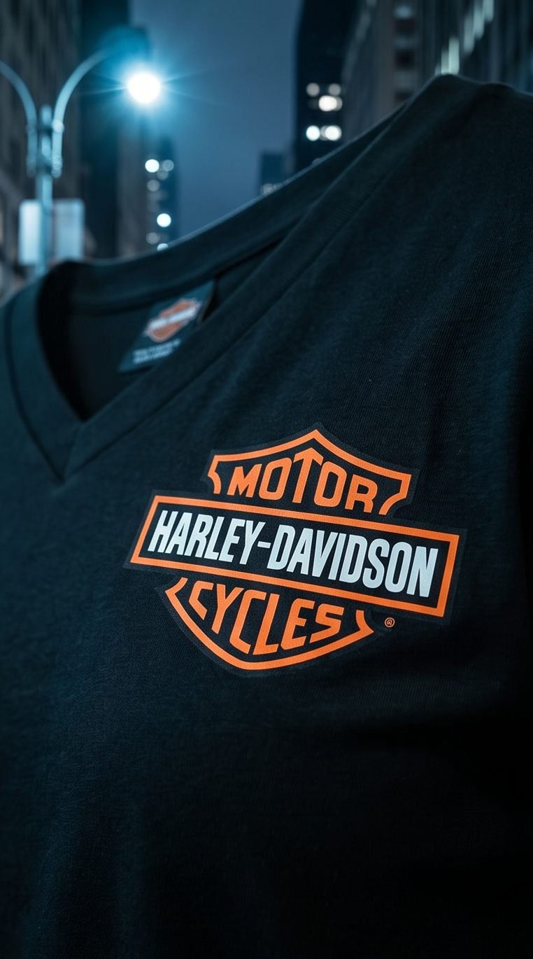 Harley Davidson Of Nyc Women's Reflections Skyline Tee RkStratman